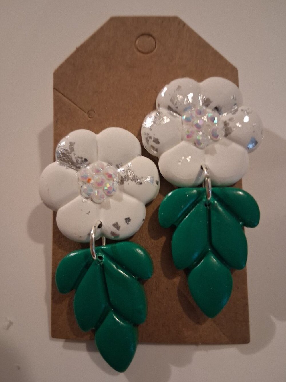 Handmade Flower Earrings